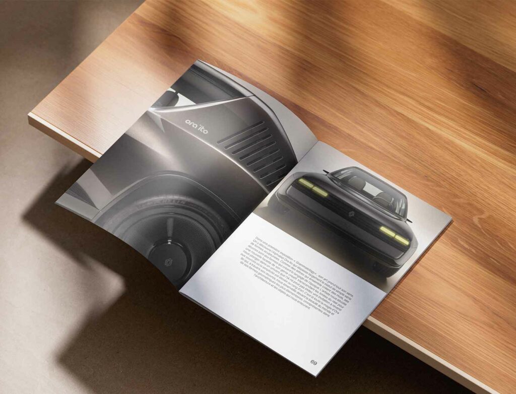 page intérieur du travail de Ora-ïto