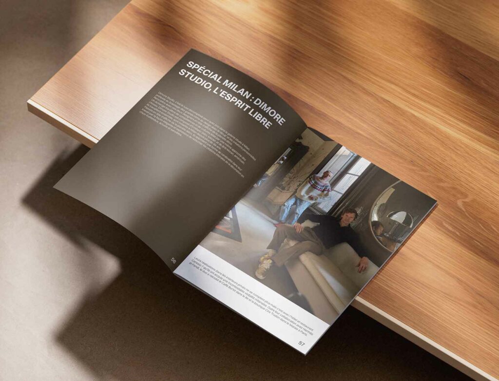 page intérieur du travail de Dimore studio